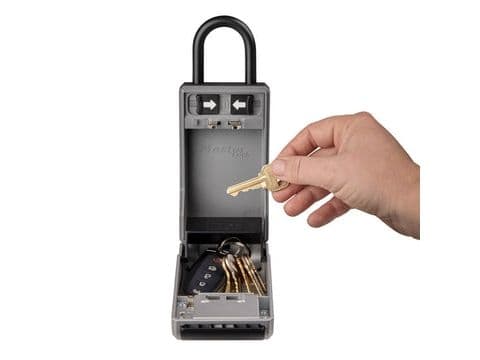 MASTER LOCK 5480EURD, Stål, Svart, Grå, 87 x 61 x 43 mm, 1 styck