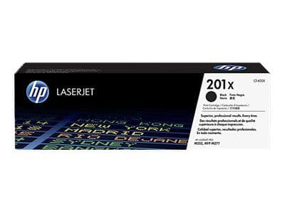 Lasertoner HP 201X, 2 800 sidor, svart