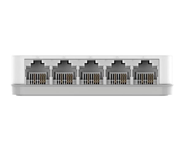 D-Link DES 1005C - Switch - ohanterad - 5 x 10/100 - skrivbordsmodell
