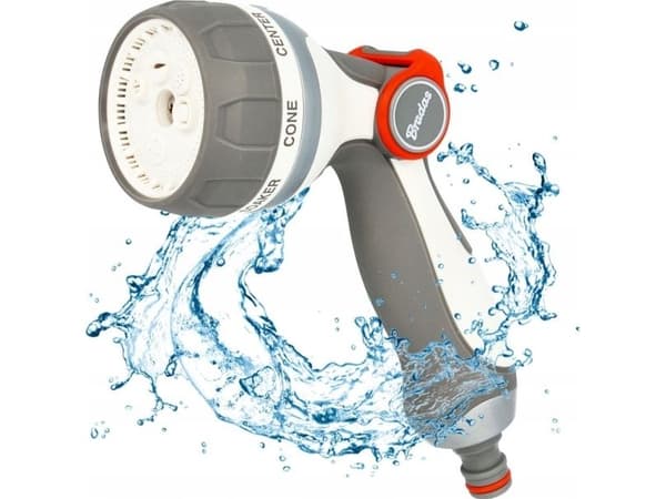 Bradas WHITE LINE 7-funktionspistol SMOOTH CONTROL metall