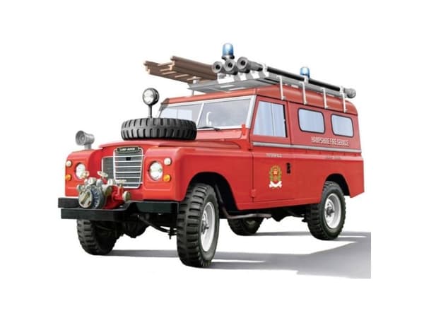 1:24 Land Rover brannbil