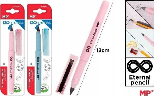 Fountain pen med mössa rosa