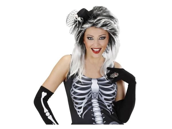 Skeletthand på fingerring