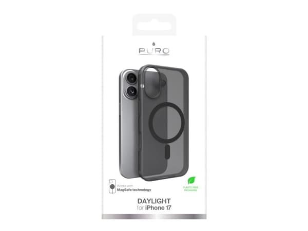 SBS PUIPC1763DAYLBLK, Mobilskal, Apple, iPhone 17, Svart