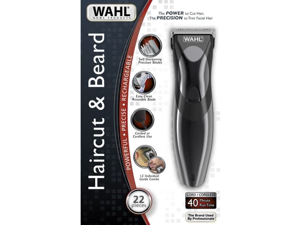 Wahl 9639-816 hårtrimmer/klipper Sort