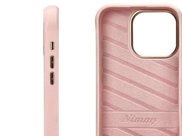 Nimmy Glasses Cool Cat-deksel til iPhone 16 Pro - rosa