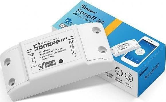 Smart WiFi + RF 433-switch Sonoff RF R2 (NY)