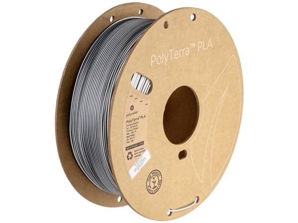 Polymaker Polyterra PLA Dual Color - 1,75 mm - 1 kg - Shadow Black (hvit-svart)