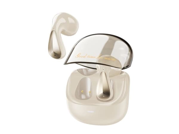 Trådlösa hörlurar Dudao U16Pro TWS Bluetooth 5.3 - vit