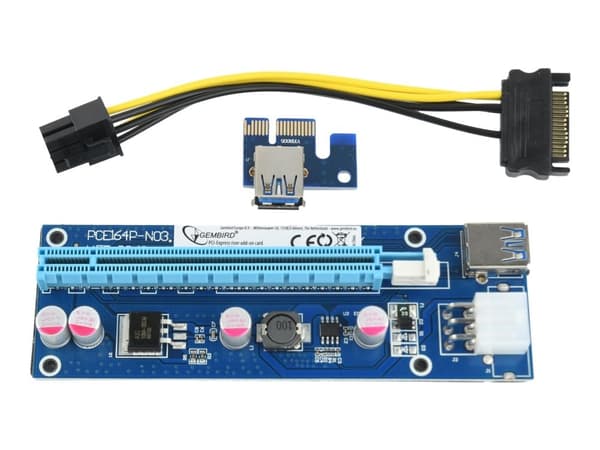 Gembird RC-PCIEX-03 - Stigekort