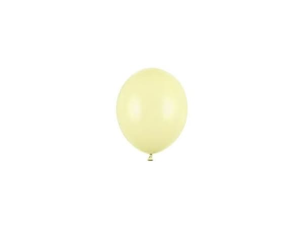 Pastellin vaaleankeltaiset ilmapallot, 100 kpl 5"