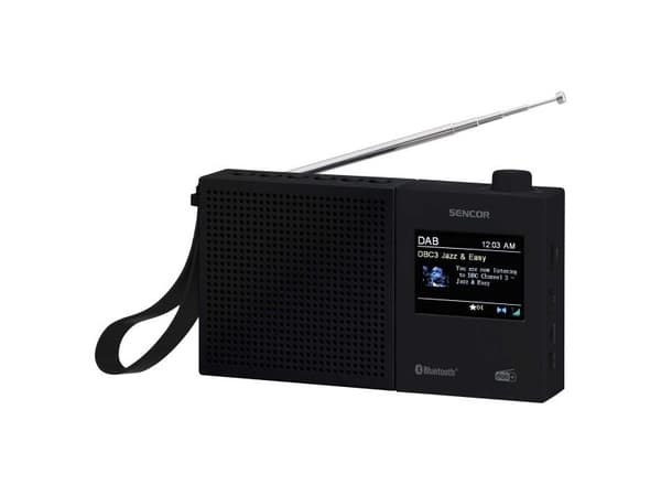 Sencor SRD 7790B DAB+  Radio FM/BT/USB 2,4 LCD