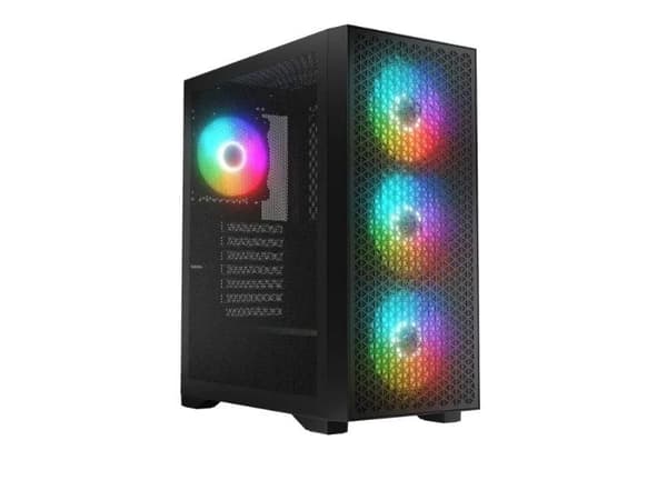 Logic DART PRO ARGB AT-DART-PRO-ARGB-10 PC-chassi - midi - ARGB - USB-C - svart