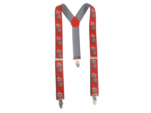 Røde edelweiss seler