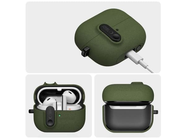 TECH-PROTECT SLIM HOOK SAMSUNG GALAXY BUDS 3 / 3 FE / 3 PRO OLIVE GREEN