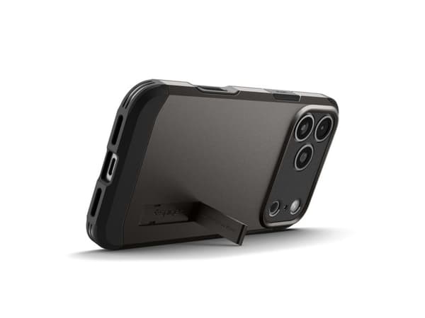 Spigen Tough Armor "T" MagSafe-etui for Apple iPhone 17 Pro - Grå
