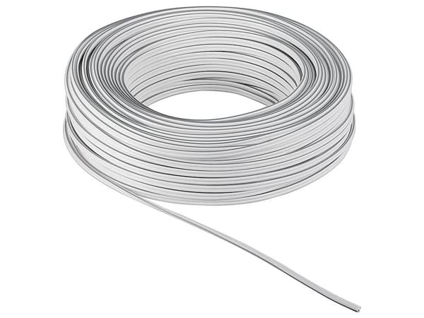 Goobay LSK 2x2.5 - 10m, 10 m, Vit