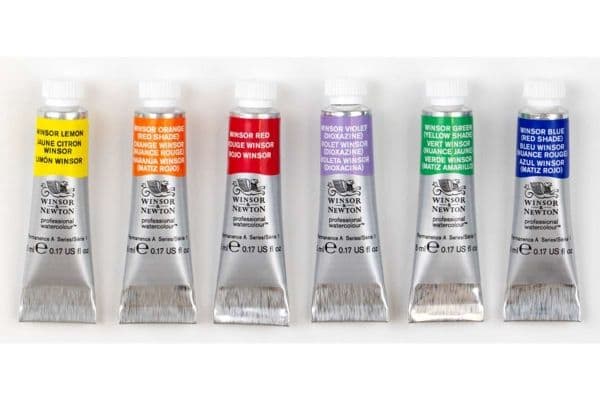 SmartMax profesjonelt akvarellsett 6x5ml, Winsor