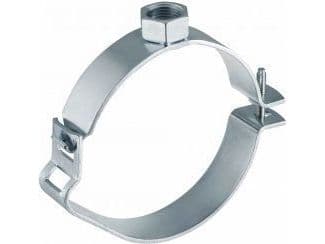 50 mm Rørbærer med 1/2" muffe sort PEH Geberit