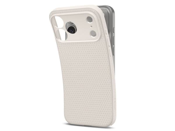 Spigen iPhone 2026 Pro Max/ 17 Pro Max Liquid Air Natural Titanium, Mobilskal, Apple