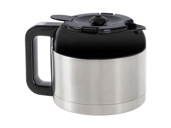 Clatronic KA 3805, Kaffebrygger (drypp), 1,2 l, Malt kaffe, 800 W, Sort, Rustfritt stål