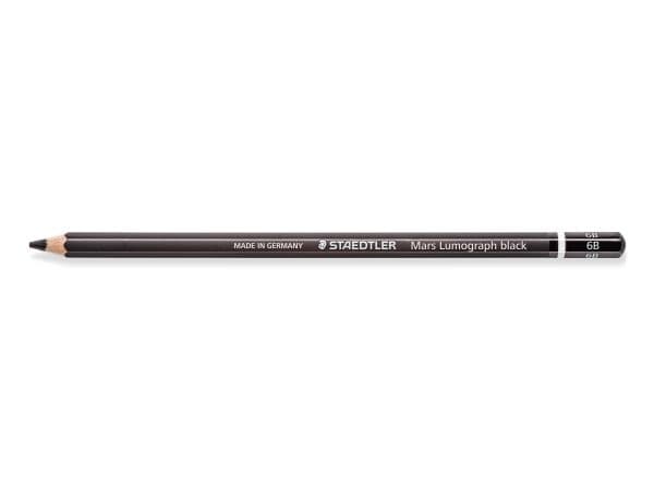 Staedtler Mars Lumograph black 100B, 1 stykker, PEFC