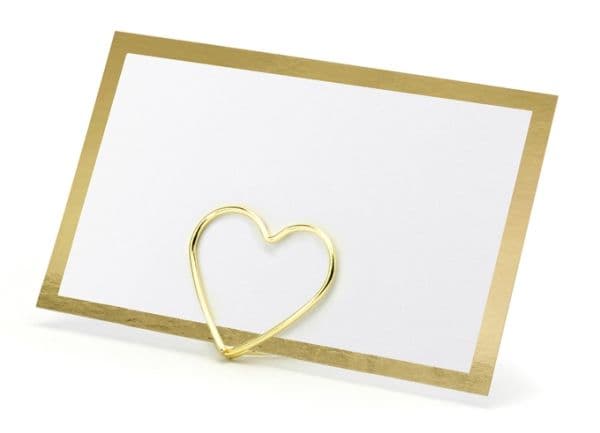 PartyDeco WS5-019ME, guld, 1 kort
