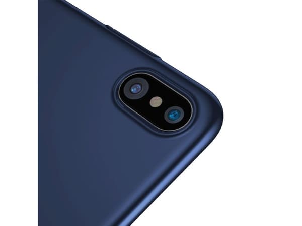 "Baseus slim-etui for iPhone X/XS - hvit