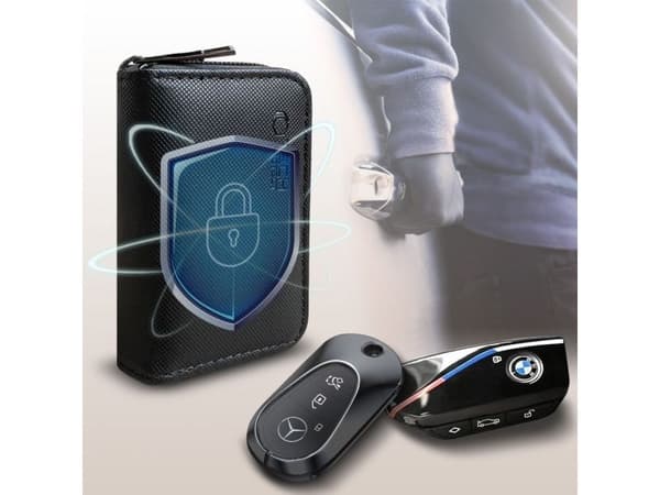 Tech-protect KLR300 anti-tyveri bilnøkkel-etui - sort