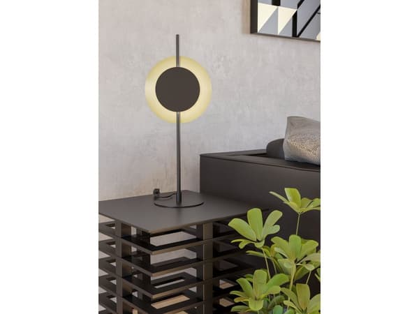 EGLO BACON BORD H600 SORT/BM