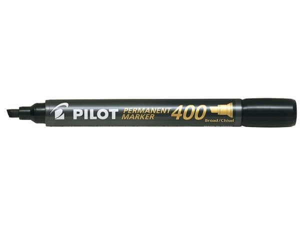 Pilot Permanent Marker 400, musta, 4 mm, 4,5 mm, 4,5 mm