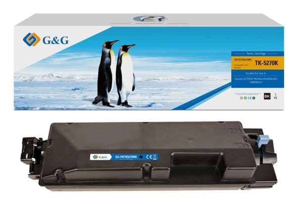 G&G 20818, 8000 sidor, Svart, 1 styck