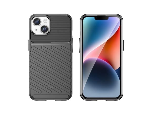 Armored iPhone 15 Plus Thunder-skal - blå