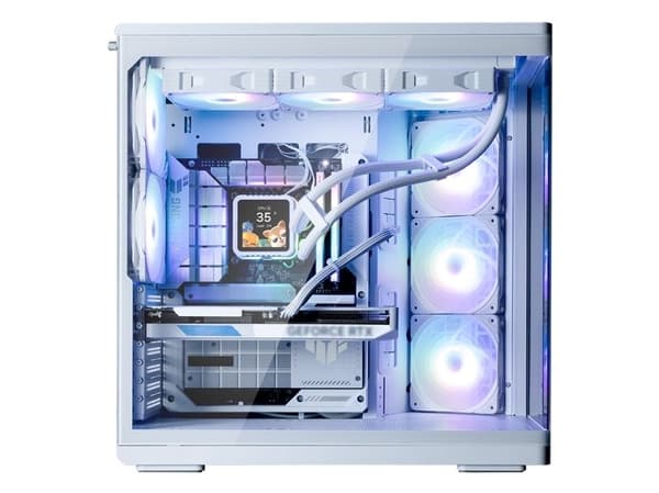 Zalman case p60 mid-tower 5x argb fans balta