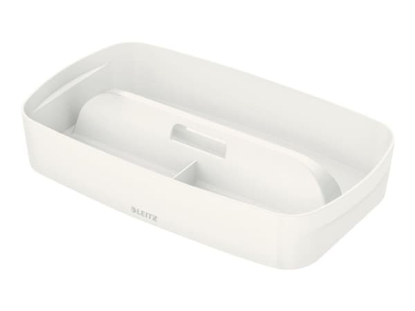 Leitz MyBox - Lagringsboxfack - 3 utrymmen - vit