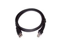 Newland CBL026U, RJ-45, USB-A, 2 m, Sort