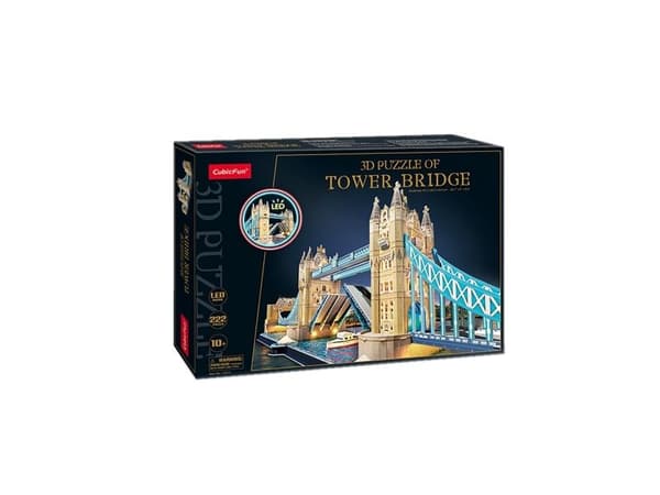 CubicFun Tower Bridge, 222 styck, Byggnader, 10 År