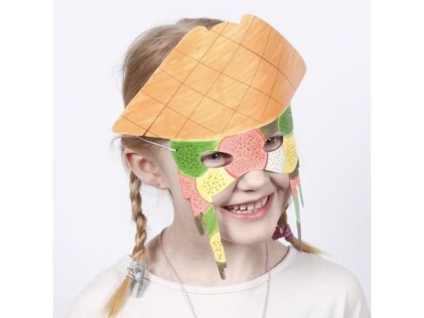 Dyre-tema papirmasker, 16-pk