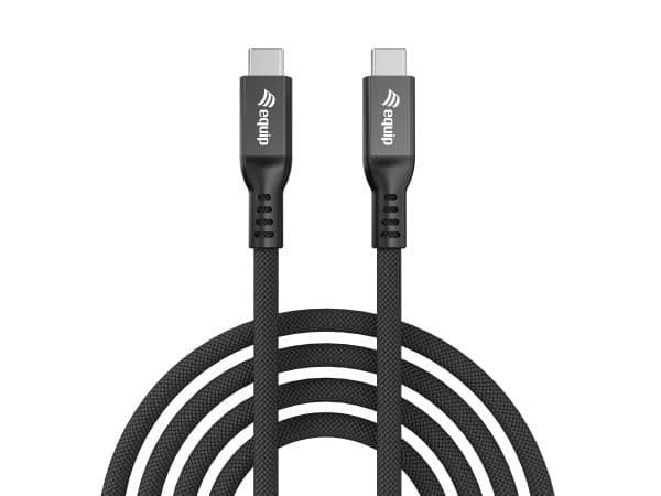 Equip 128442, 2 m, USB C, USB C, USB4 Gen 4x2, 80 Gbit/sek, Sort