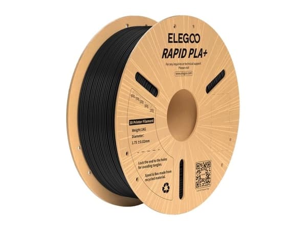 ELEGOO Rapid PLA+ filament (Svart)