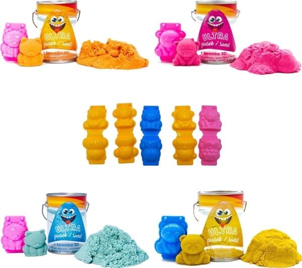 Epee EPEE Ultra sand - boks 150 g rosa + 3D-form ku (093735)