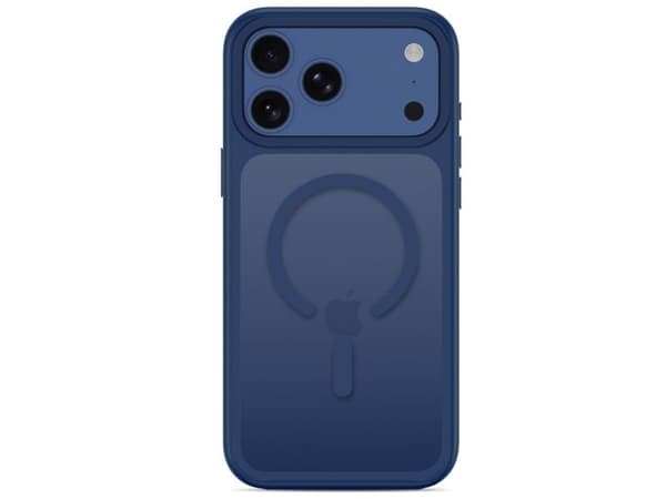 Tech-Protect Magmat Magsafe CC Case for iPhone 18 Pro Max / 17 Pro Max - Matte Navy Blue
