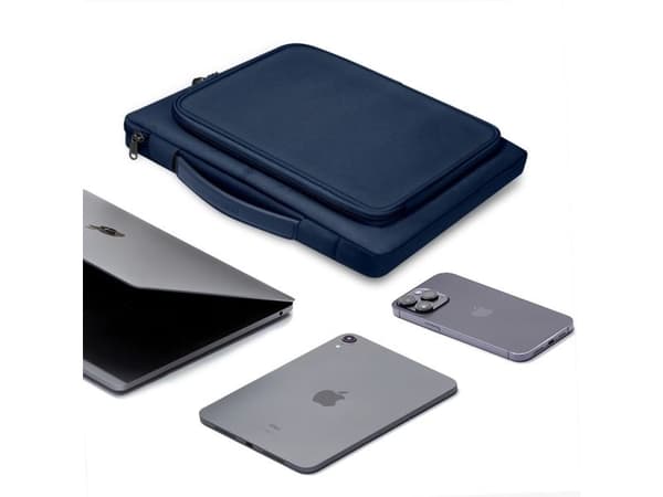 Tech-Protect Basic Bag for 15-16" laptop - blue
