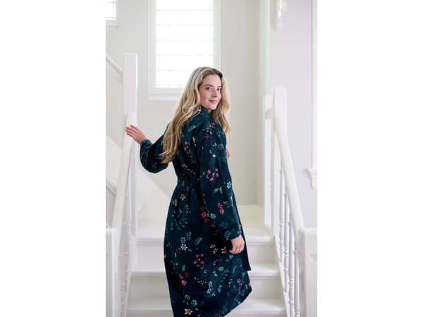 PIP Studio Pip Studio Bathrobe Les Fleurs Dark Blue L