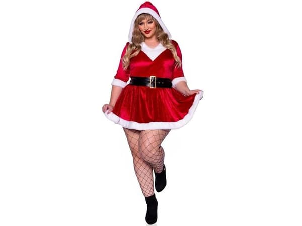 Julepige kostume Plus