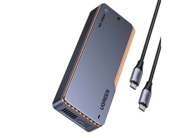 Ugreen kabinet til M.2 NVMe SSD D703 USB4 Grå