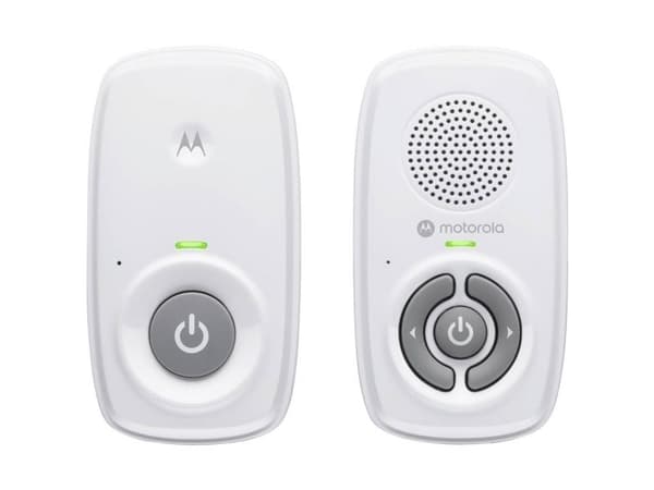 Motorola AM21, DECT-babytelefon, 300 m, Hvit, Batteri