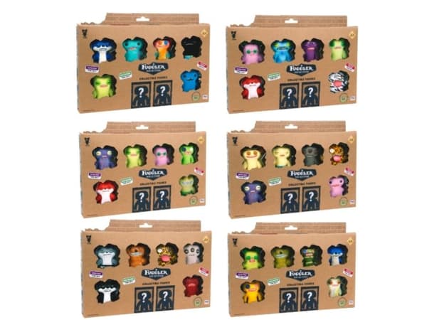 FUGGLER COLLECTIBLE FIGURES DELUXE 8 PK ASS - assorted