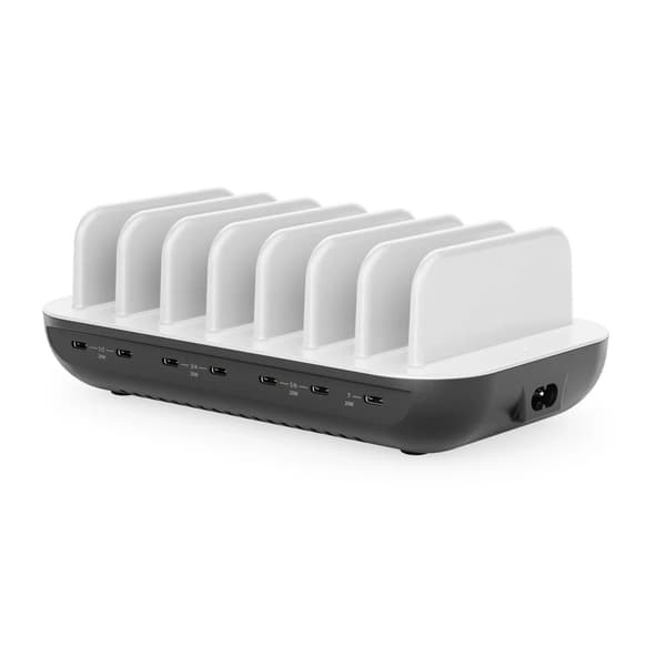 ALOGIC Powerfin 7-Port USB-C Desktop Charging Station