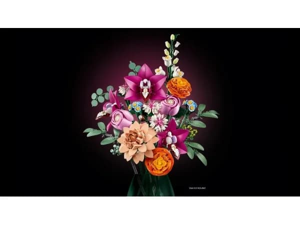 LEGO Botanicals 10342 Vacker rosa blombukett